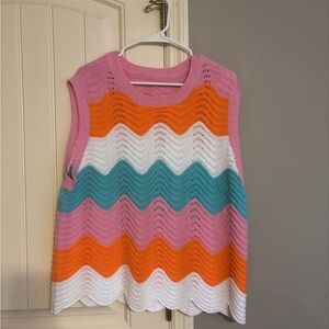 Amazon Multicolor Chevron Tank Top